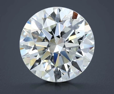 4.59ct J VS1 Rare Carat Ideal Cut Round Diamond