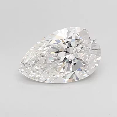 2.03ct E VS1 Rare Carat Ideal Cut Pear Lab Grown Diamond