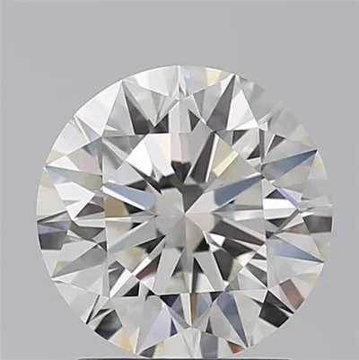 2.02ct J VVS1 Rare Carat Ideal Cut Round Diamond