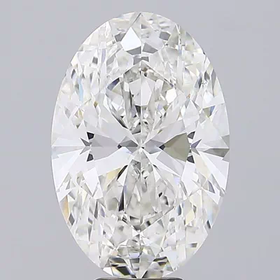 9.25ct G VS1 Rare Carat Ideal Cut Oval Lab Grown Diamond
