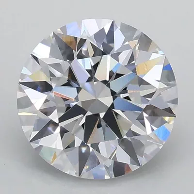 1.59ct D VVS2 Rare Carat Ideal Cut Round Lab Grown Diamond