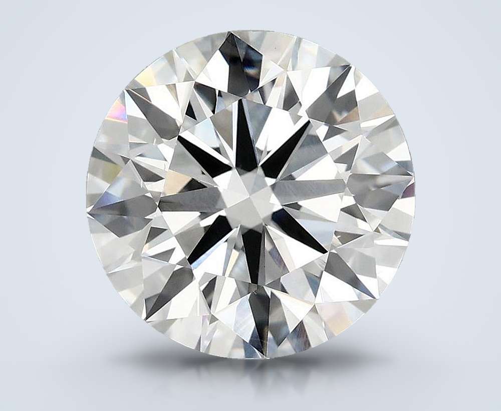 5.23ct E VS2 Excellent Cut Round Lab Grown Diamond