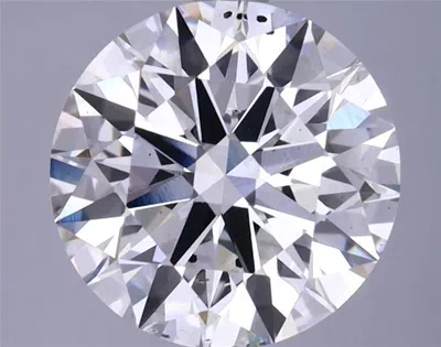 3.51ct F SI1 Rare Carat Ideal Cut Round Lab Grown Diamond