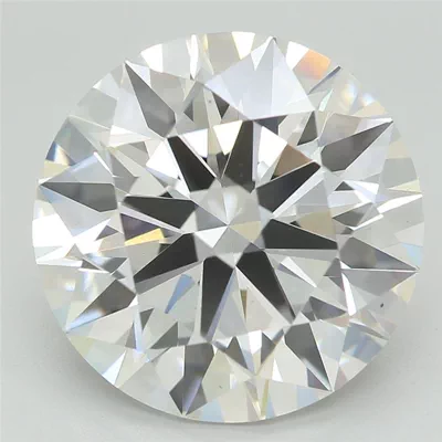 4.53ct F VS1 Rare Carat Ideal Cut Round Lab Grown Diamond