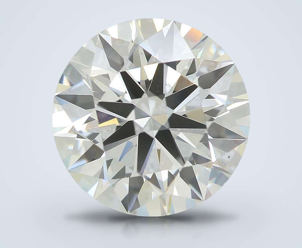 4.53ct F VS1 Rare Carat Ideal Cut Round Lab Grown Diamond