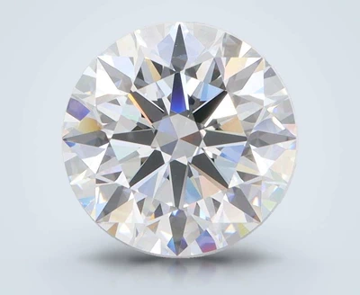 3.18ct E VVS1 Rare Carat Ideal Cut Round Lab Grown Diamond