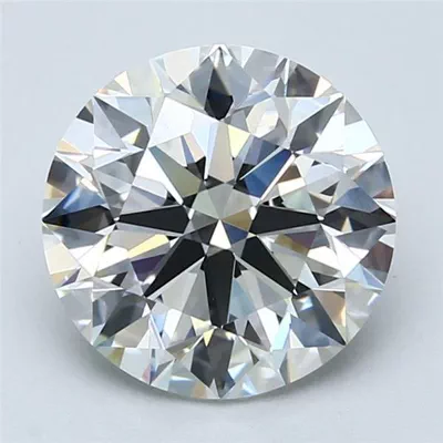 3.53ct F VVS1 Rare Carat Ideal Cut Round Diamond