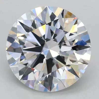2.57ct D VS1 Rare Carat Ideal Cut Round Lab Grown Diamond