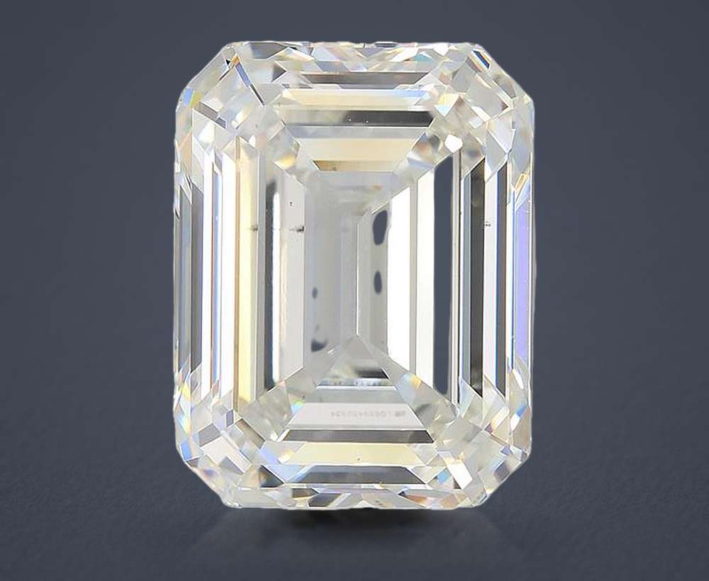 15.07ct G VS1 Rare Carat Ideal Cut Emerald Lab Grown Diamond