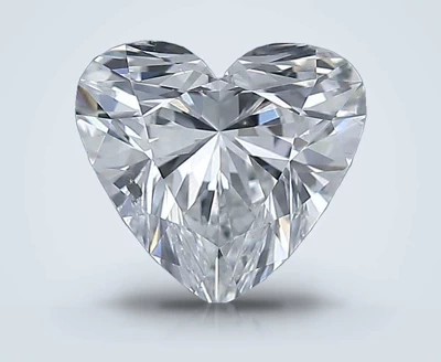0.91ct E SI2 Rare Carat Ideal Cut Heart Diamond