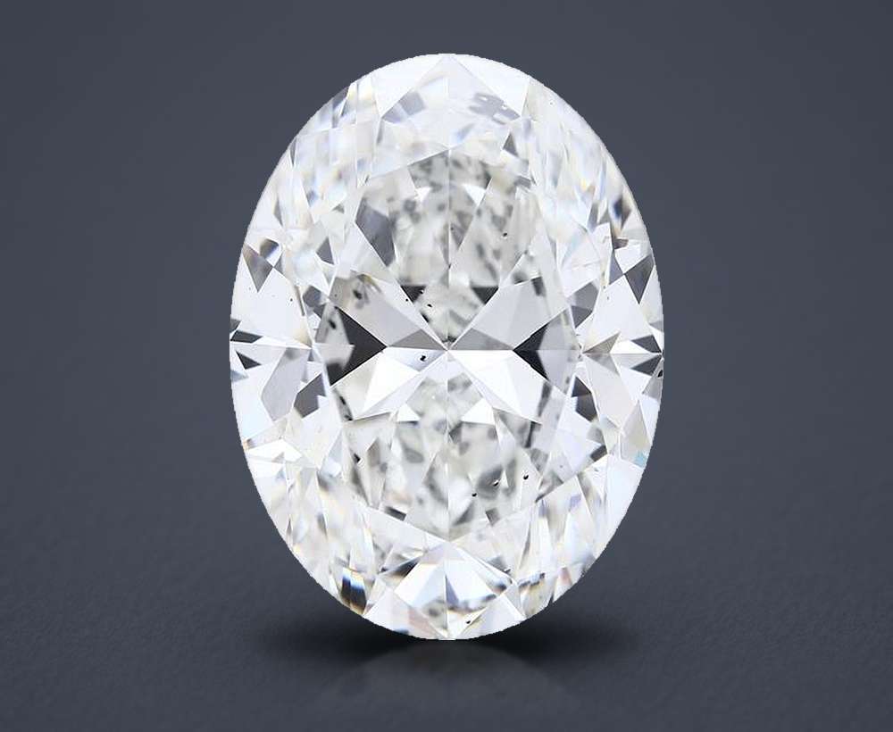 30.03ct G VS2 Rare Carat Ideal Cut Oval Lab Grown Diamond