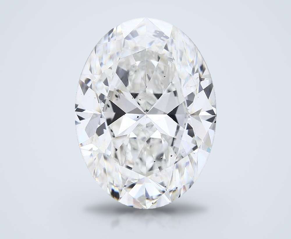 30.03ct G VS2 Rare Carat Ideal Cut Oval Lab Grown Diamond