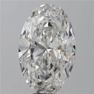 11.31ct F VVS2 Rare Carat Ideal Cut Oval Lab Grown Diamond