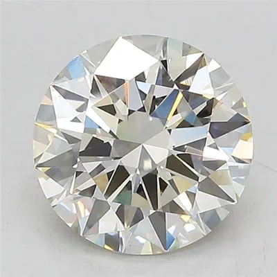 2.13ct J VS1 Excellent Cut Round Lab Grown Diamond