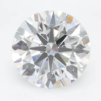 4.01ct D VVS1 Rare Carat Ideal Cut Round Lab Grown Diamond