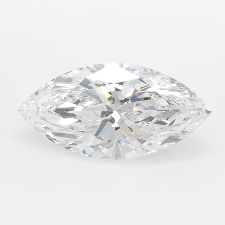 1.09ct D VVS1 Rare Carat Ideal Cut Marquise Lab Grown Diamond