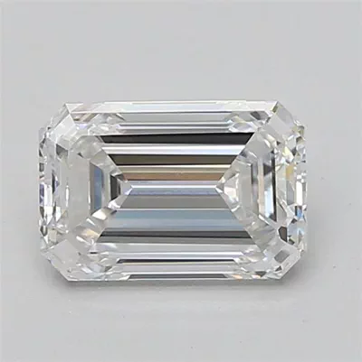1.59ct D VS1 Rare Carat Ideal Cut Emerald Lab Grown Diamond