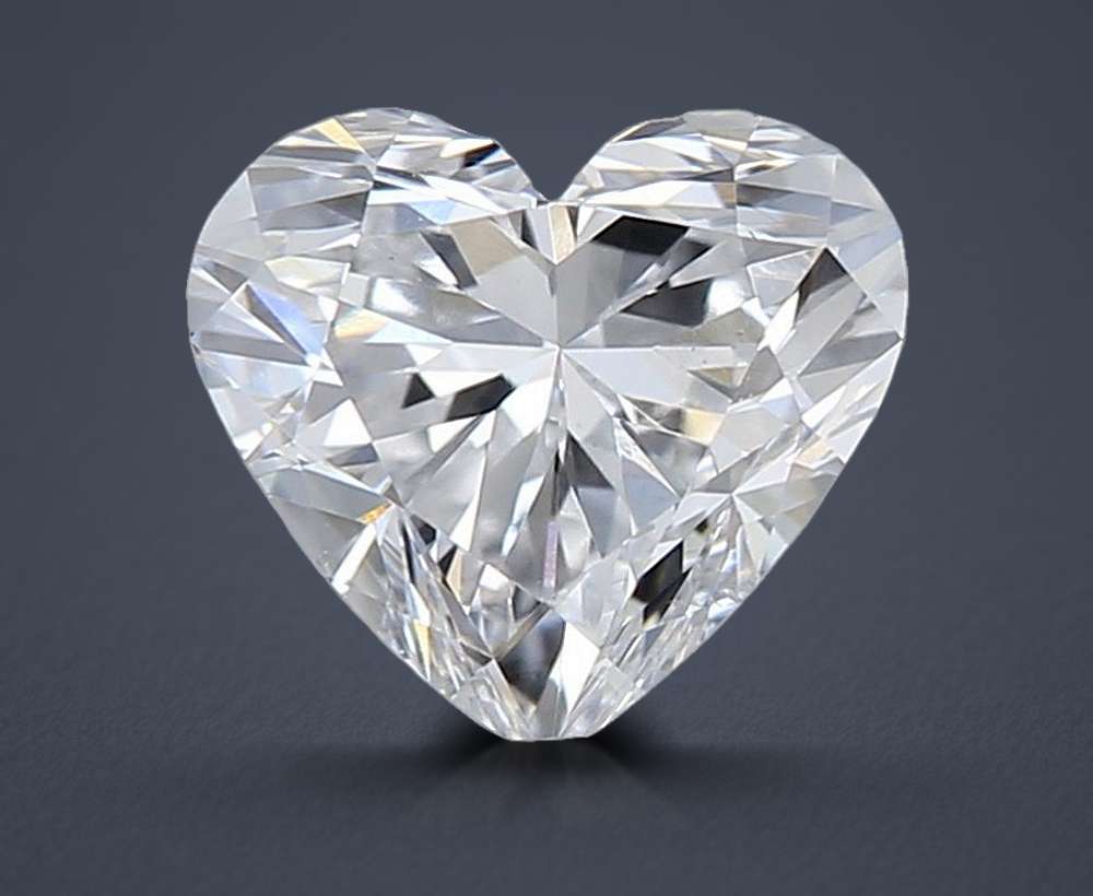 0.40ct D SI1 Excellent Cut Heart Diamond