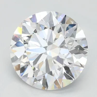 2.11ct D VVS1 Rare Carat Ideal Cut Round Lab Grown Diamond