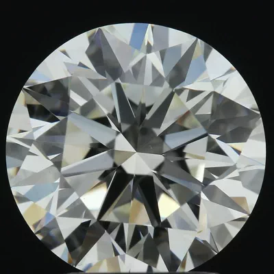 2.72ct J VS2 Rare Carat Ideal Cut Round Diamond