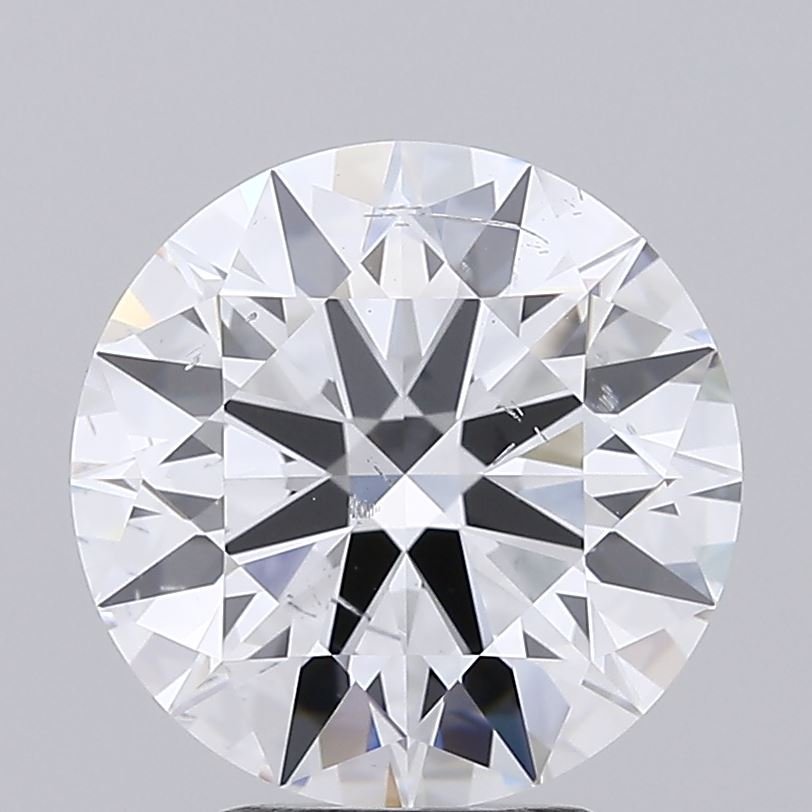 3.67ct D SI2 Rare Carat Ideal Cut Round Lab Grown Diamond