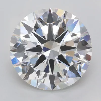 3.02ct F VVS2 Excellent Cut Round Lab Grown Diamond
