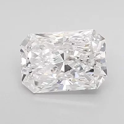 1.02ct D VVS2 Rare Carat Ideal Cut Radiant Lab Grown Diamond