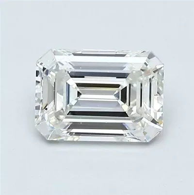 0.78ct H VVS2 Excellent Cut Emerald Diamond