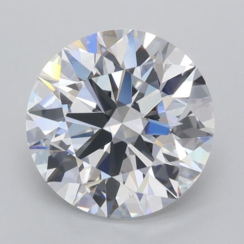 2.02ct D VVS1 Rare Carat Ideal Cut Round Lab Grown Diamond