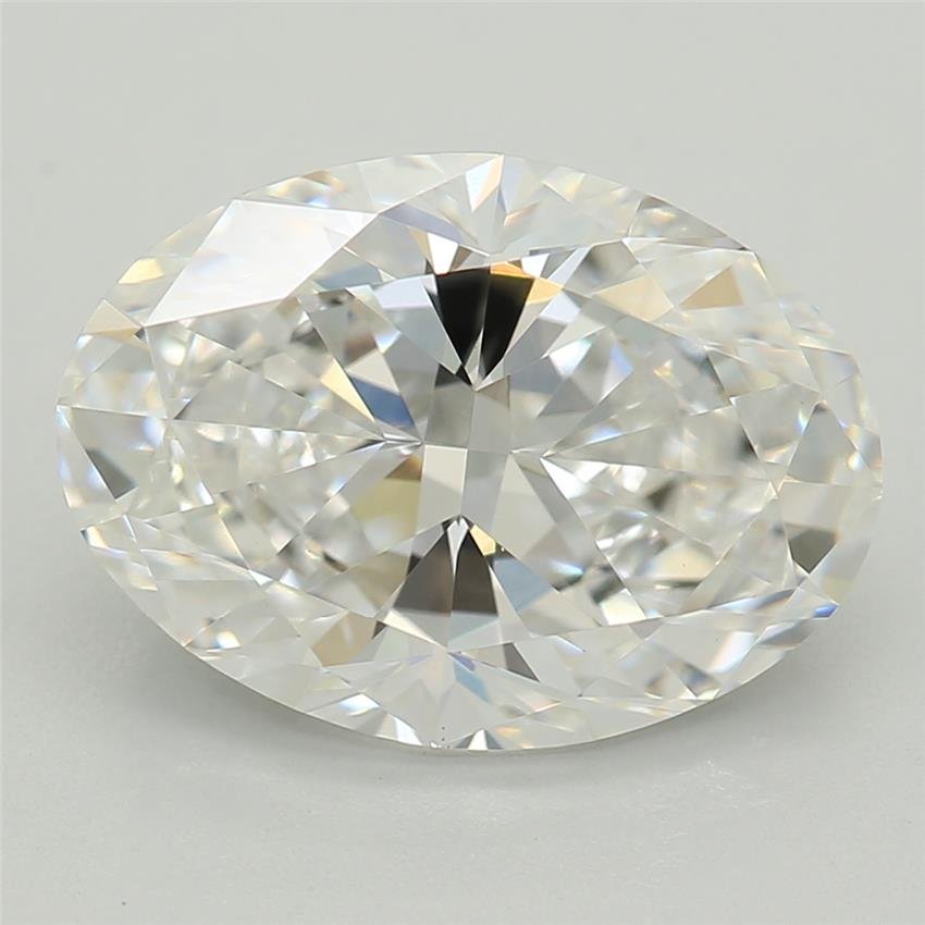 2.52ct D VVS2 Very Good Cut Oval Lab Grown Diamond