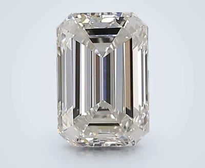 1.24ct F VS1 Rare Carat Ideal Cut Emerald Lab Grown Diamond