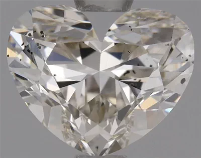 0.87ct J SI2 Rare Carat Ideal Cut Heart Diamond