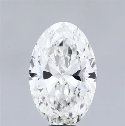 12.08ct F VS2 Rare Carat Ideal Cut Oval Lab Grown Diamond