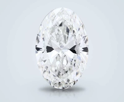 12.08ct F VS2 Rare Carat Ideal Cut Oval Lab Grown Diamond