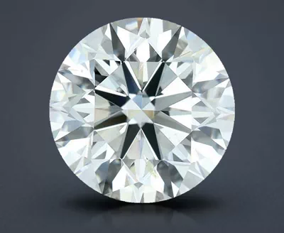 4.04ct J SI1 Ideal Cut Round Diamond