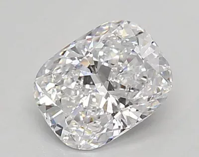 0.69ct D VVS2 Rare Carat Ideal Cut Cushion Lab Grown Diamond