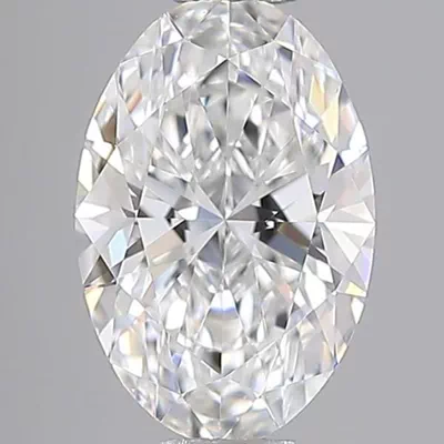 0.83ct E VVS1 Rare Carat Ideal Cut Oval Lab Grown Diamond