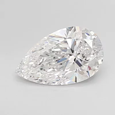1.93ct D VS1 Rare Carat Ideal Cut Pear Lab Grown Diamond