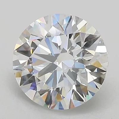 1.58ct D VS2 Rare Carat Ideal Cut Round Lab Grown Diamond