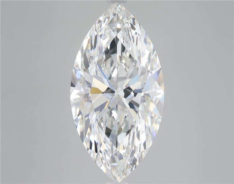 6.06ct F VS1 Very Good Cut Marquise Lab Grown Diamond