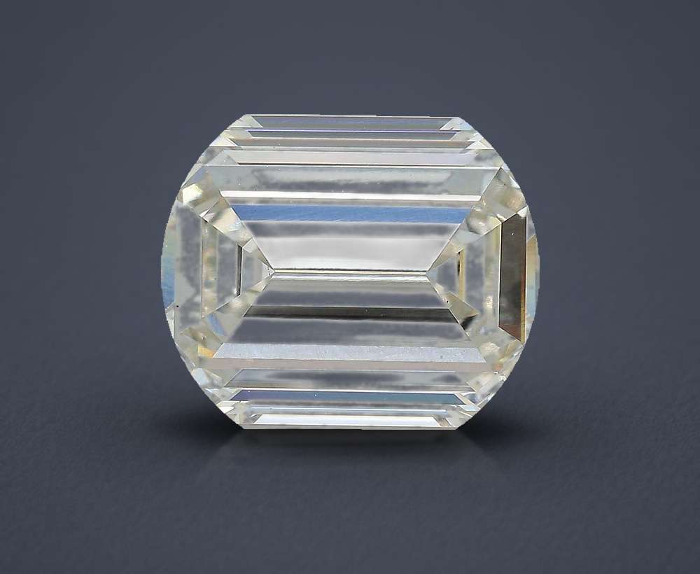 10.43ct H VS1 Rare Carat Ideal Cut Emerald Lab Grown Diamond