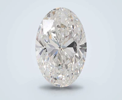 15.09ct F VVS2 Rare Carat Ideal Cut Oval Lab Grown Diamond