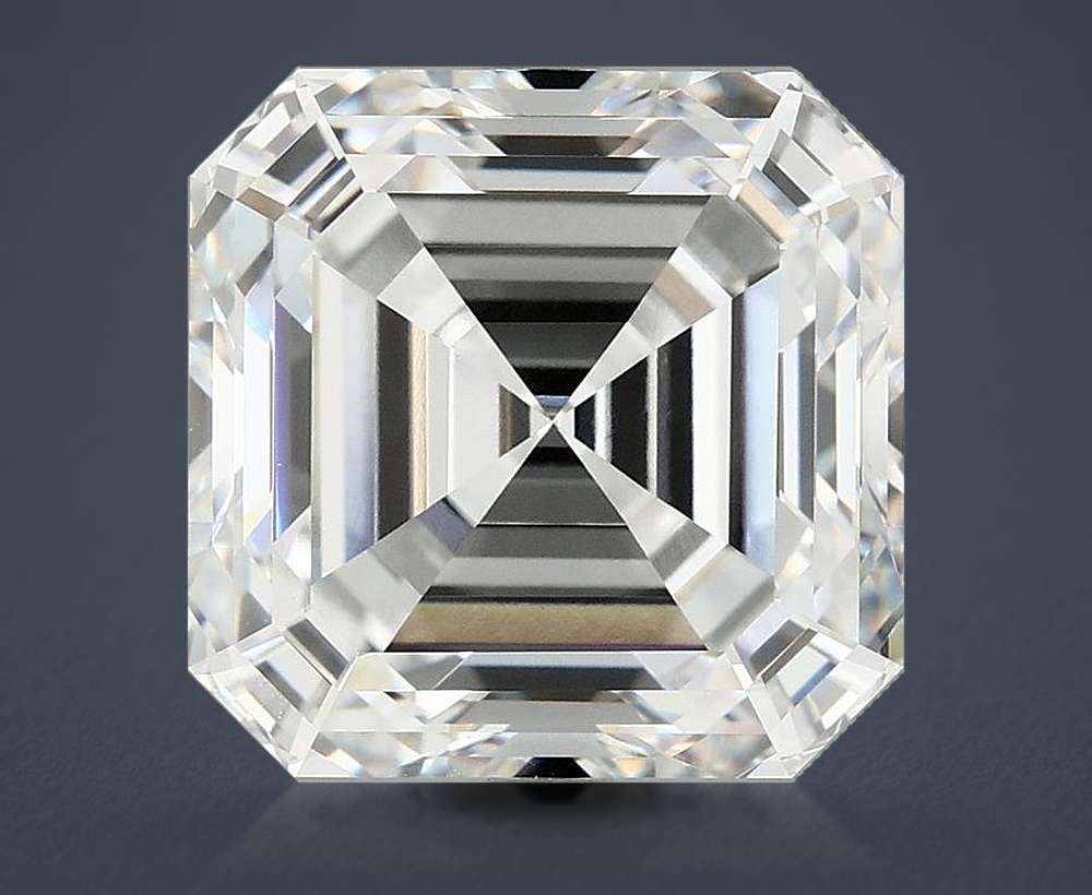 7.02ct E VVS2 Rare Carat Ideal Cut Asscher Lab Grown Diamond