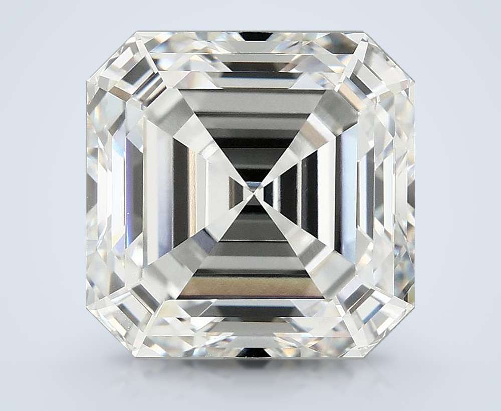 7.02ct E VVS2 Rare Carat Ideal Cut Asscher Lab Grown Diamond