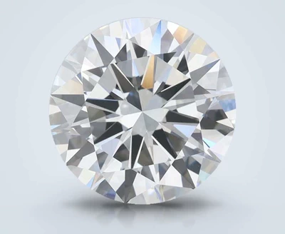 4.08ct F VVS2 Excellent Cut Round Lab Grown Diamond