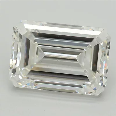 5.01ct F VS1 Very Good Cut Emerald Lab Grown Diamond