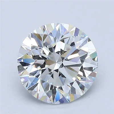 2.30ct D VS2 Rare Carat Ideal Cut Round Diamond