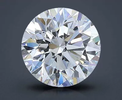 2.30ct D VS2 Rare Carat Ideal Cut Round Diamond