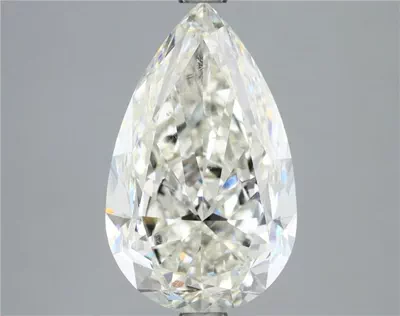 3.50ct J SI2 Very Good Cut Pear Diamond
