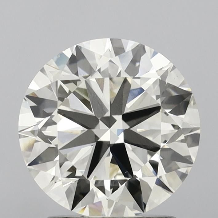 2.54ct J VS1 Very Good Cut Round Lab Grown Diamond